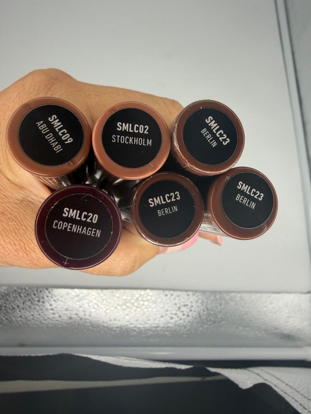 NYX Soft Matte Lip Cream Lot of 6 Berlin Copenhagen Stockholm Abu Dhabi Matte